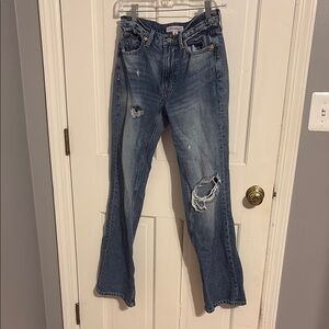 Lucky Brand Jeans Boyfriend Mid Ruse Flare Jeans